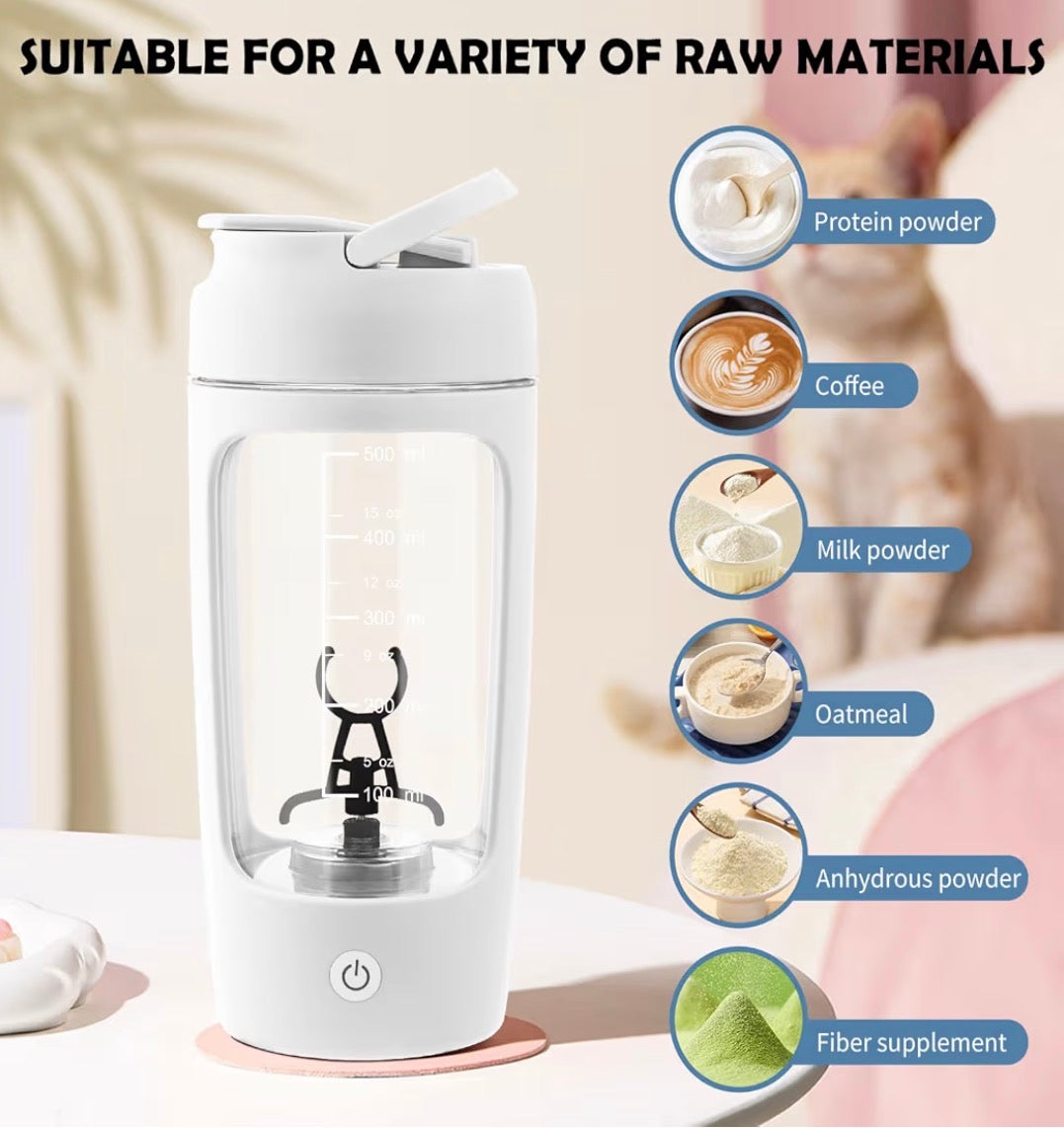 Electric Protein Shaker – Automatic Mixer Cup