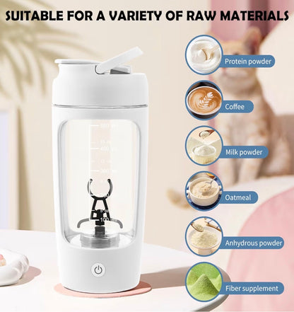Electric Protein Shaker – Automatic Mixer Cup