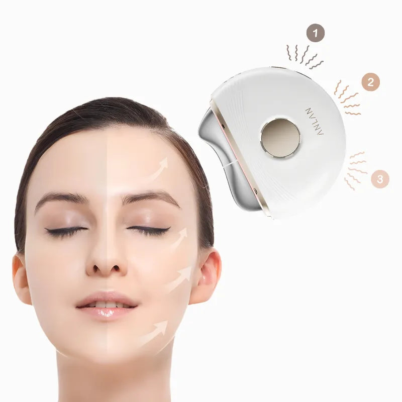 Electric Gua Sha Facial Massager with EMS Technology